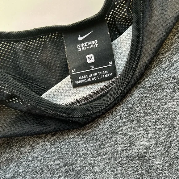 Nike Women's Pro Dri-fit Crop Tank - Picture 4 of 5